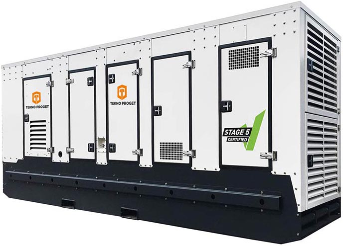 Generatoraggregat Rental Line 20-500 kVA